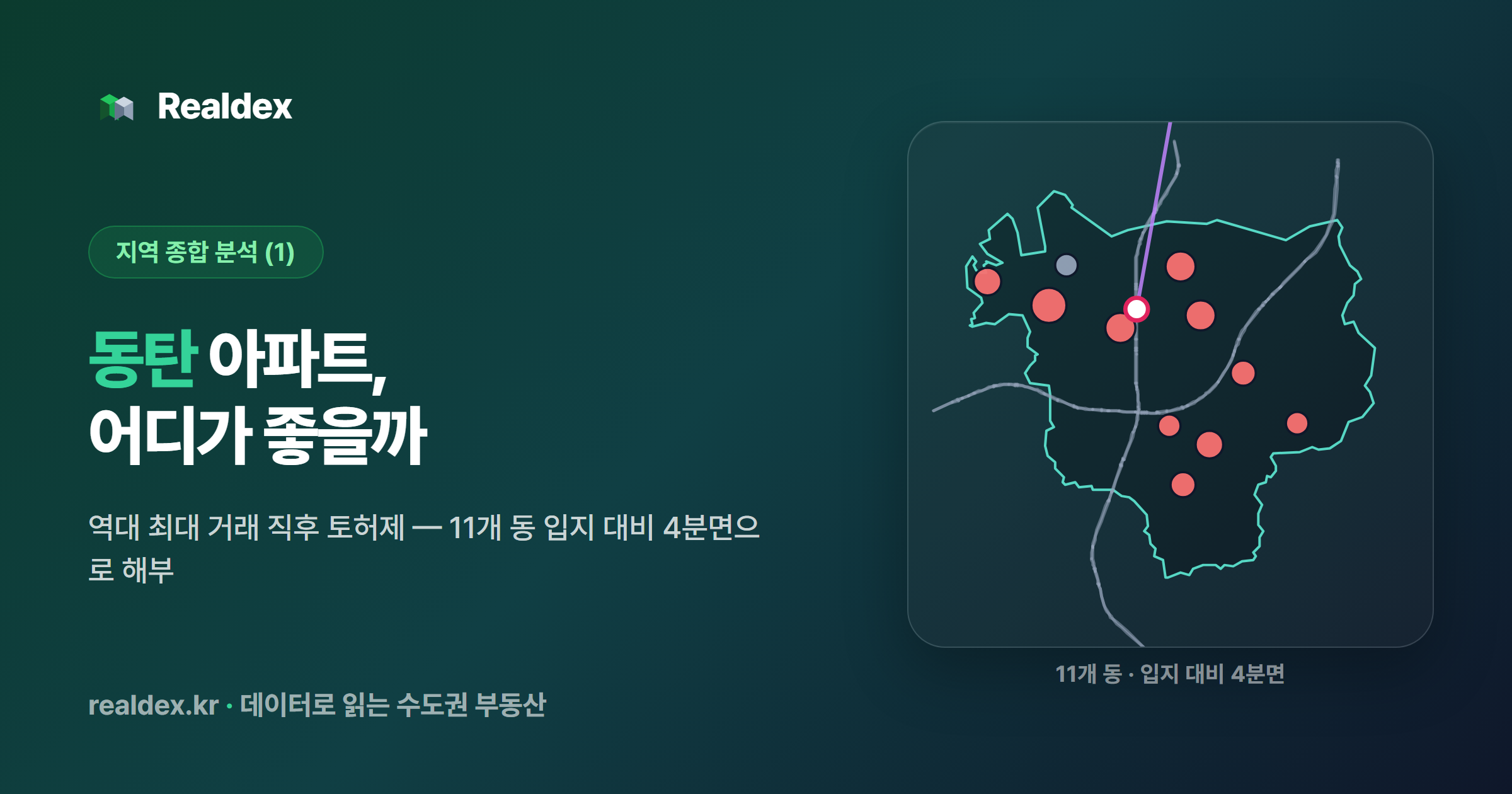동탄 아파트, 어디가 좋을까 (1)